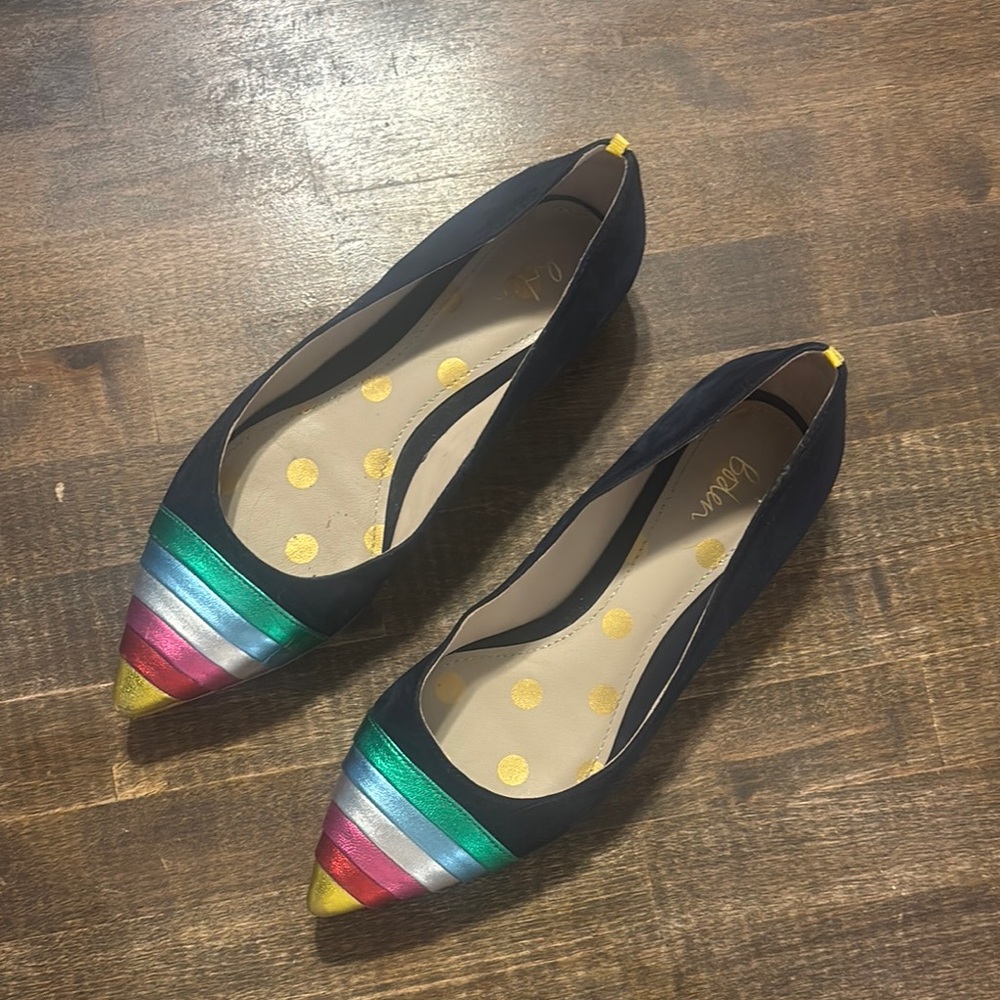 Boden Colorful Striped Women's Flats